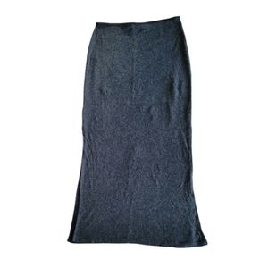 Maxi skirt. Charcoal Gray . Acrylic